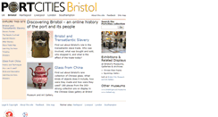 Desktop Screenshot of discoveringbristol.org.uk